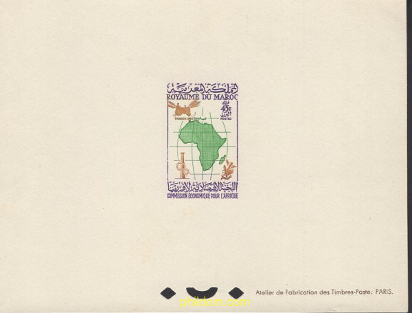 MARRUECOS – REUNION DE LA COMISION ECONOMICA PARA EL AFRICA 1960