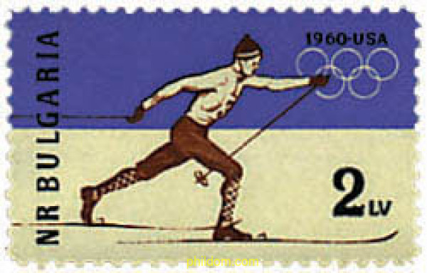 BULGARIA – 8 JUEGOS OLIMPICOS INVIERNO SQUAW VALLEY 1960 1960